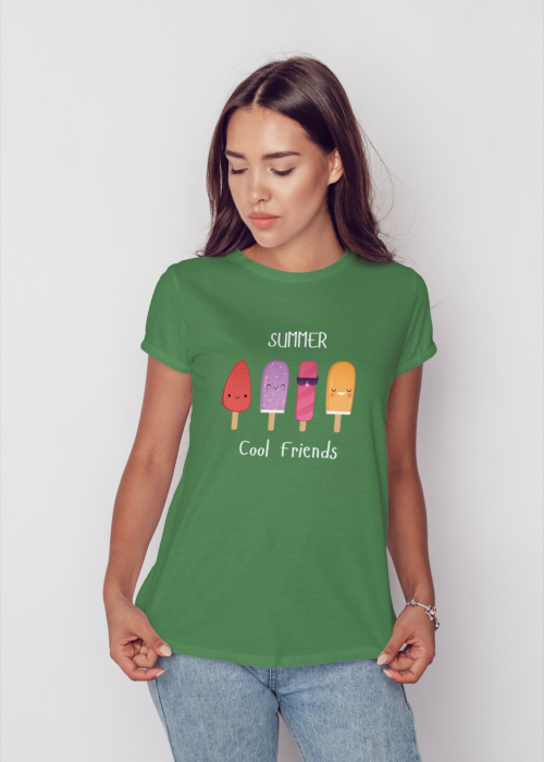 Tricou personalizat premium 100% bumbac Summer Vibes [1]