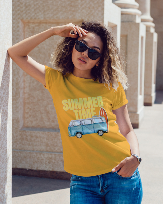 Tricou personalizat premium 100% bumbac Summer Vibes [1]