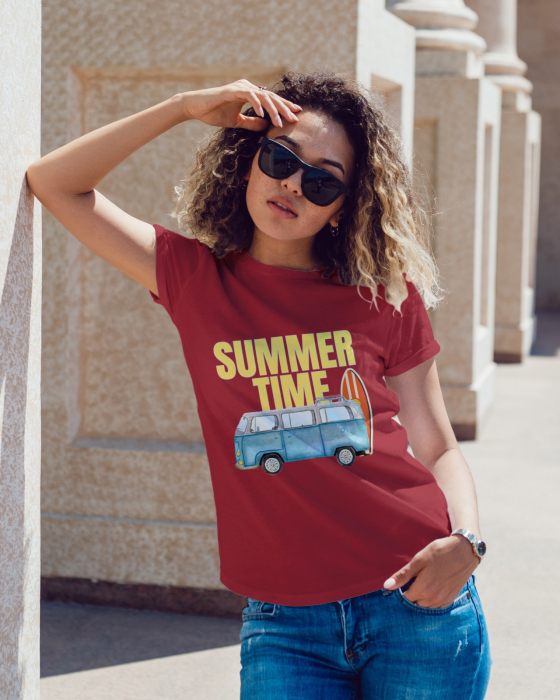 Tricou personalizat premium 100% bumbac Summer Vibes [1]