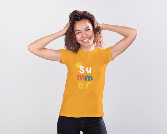 Tricou personalizat premium 100% bumbac Summer Vibes [1]