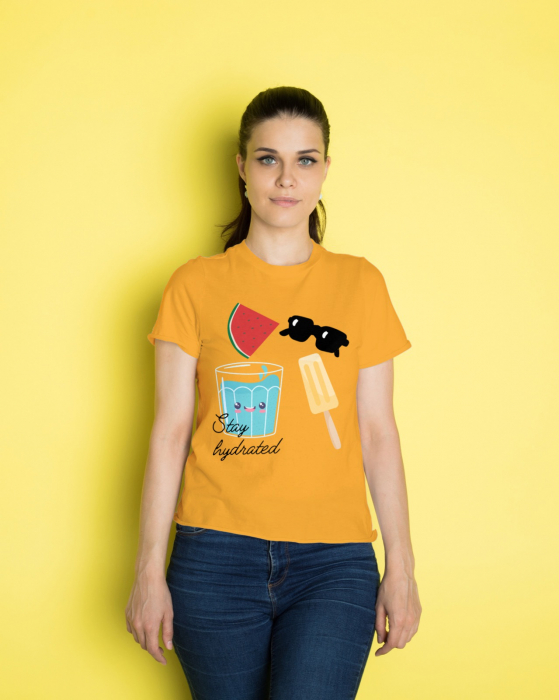 Tricou personalizat premium 100% bumbac Summer Vibes [1]