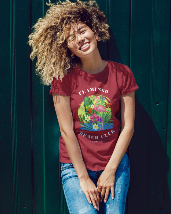 Tricou personalizat premium 100% bumbac Summer Vibes [1]