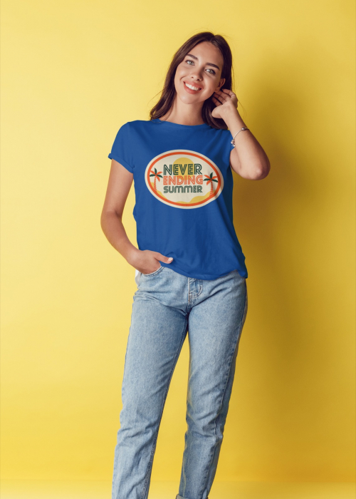 Tricou personalizat premium 100% bumbac Summer Vibes [1]