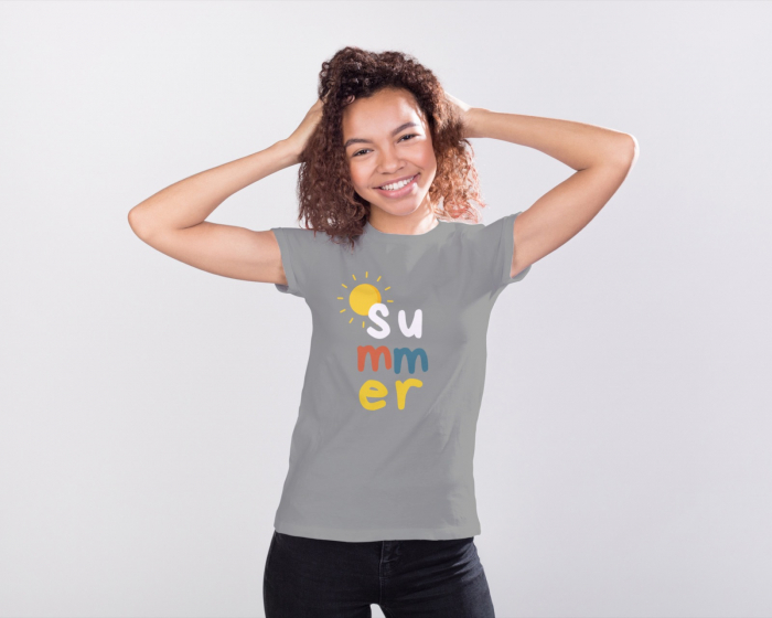 Tricou personalizat premium 100% bumbac Summer Vibes [1]
