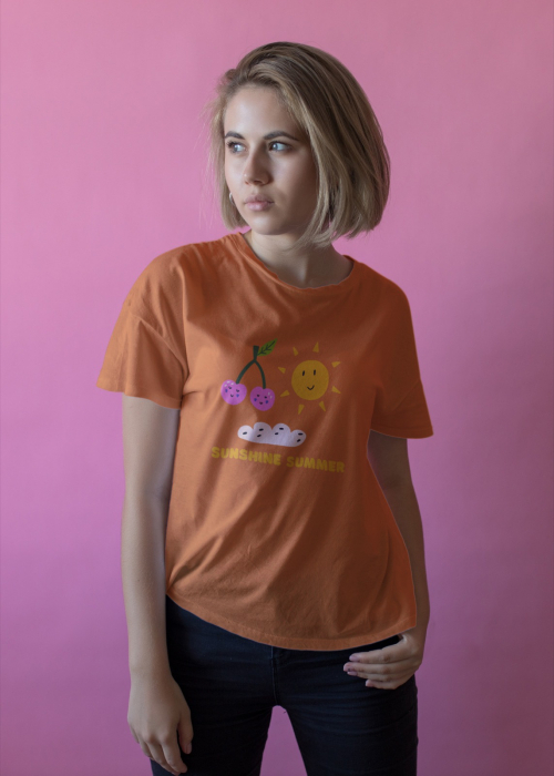 Tricou personalizat premium 100% bumbac Summer Vibes [1]