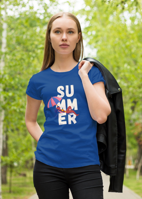 Tricou personalizat premium 100% bumbac Summer Vibes [1]