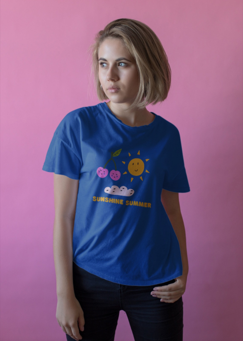 Tricou personalizat premium 100% bumbac Summer Vibes [1]