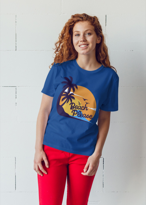 Tricou personalizat premium 100% bumbac Summer Vibes [1]