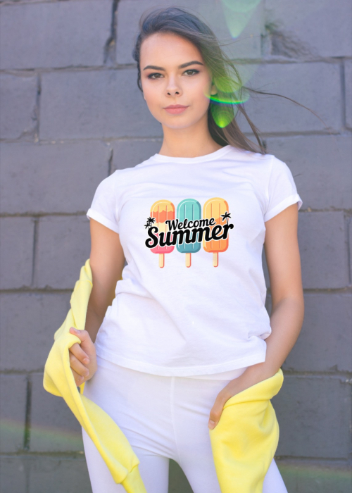 Tricou personalizat premium 100% bumbac Summer Vibes [1]