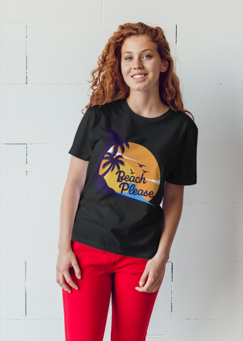 Tricou personalizat premium 100% bumbac Summer Vibes [1]