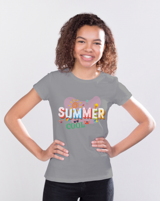Tricou personalizat premium 100% bumbac Summer Vibes [1]