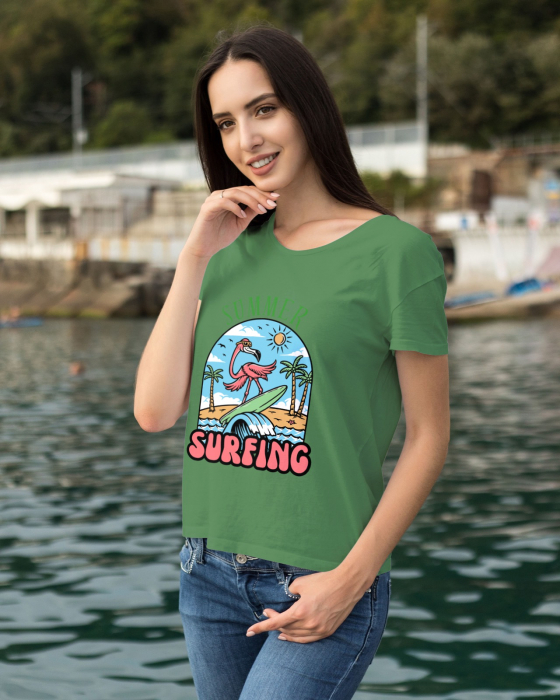 Tricou personalizat premium 100% bumbac Summer Vibes [1]