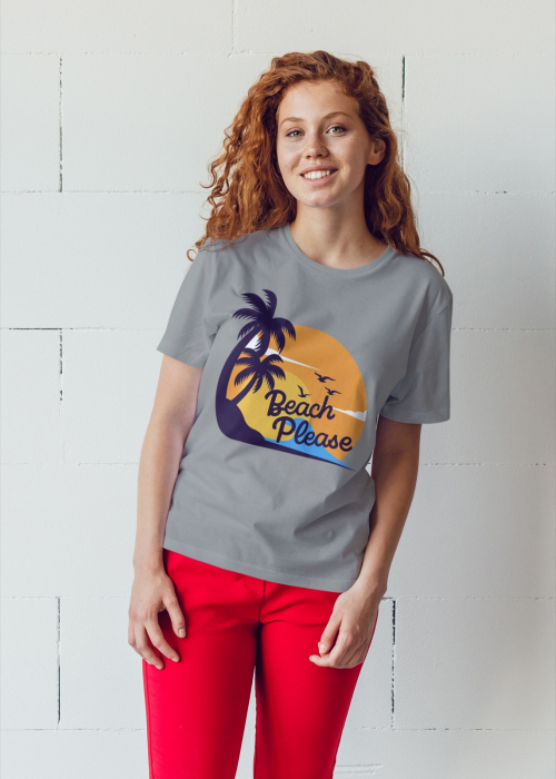 Tricou personalizat premium 100% bumbac Summer Vibes [1]