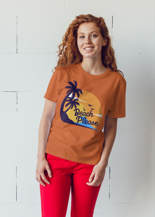 Tricou personalizat premium 100% bumbac Summer Vibes [1]
