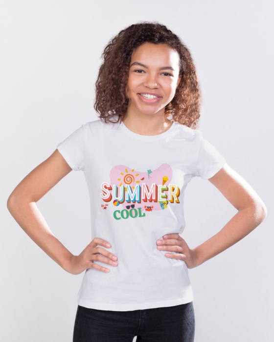 Tricou personalizat premium 100% bumbac Summer Vibes [1]