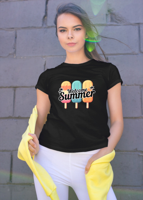 Tricou personalizat premium 100% bumbac Summer Vibes [1]