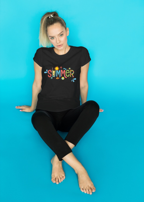 Tricou personalizat premium 100% bumbac Summer Vibes [1]