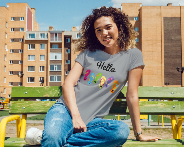 Tricou personalizat premium 100% bumbac Summer Vibes [1]