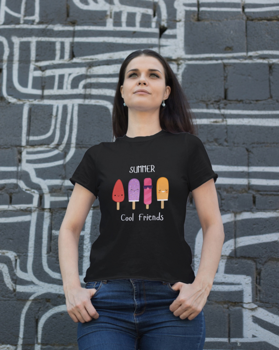 Tricou personalizat premium 100% bumbac Summer Vibes [1]