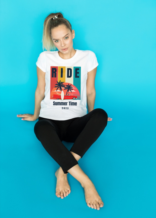 Tricou personalizat premium 100% bumbac Summer Vibes [1]