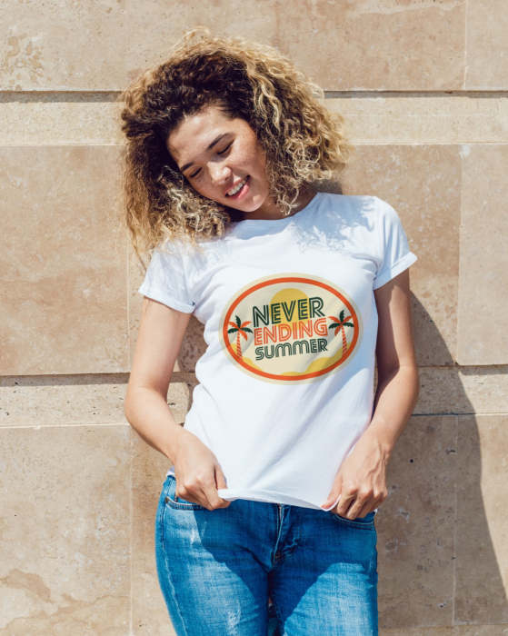 Tricou personalizat premium 100% bumbac Summer Vibes [1]