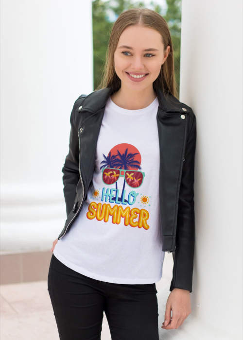 Tricou personalizat premium 100% bumbac Summer Vibes [1]