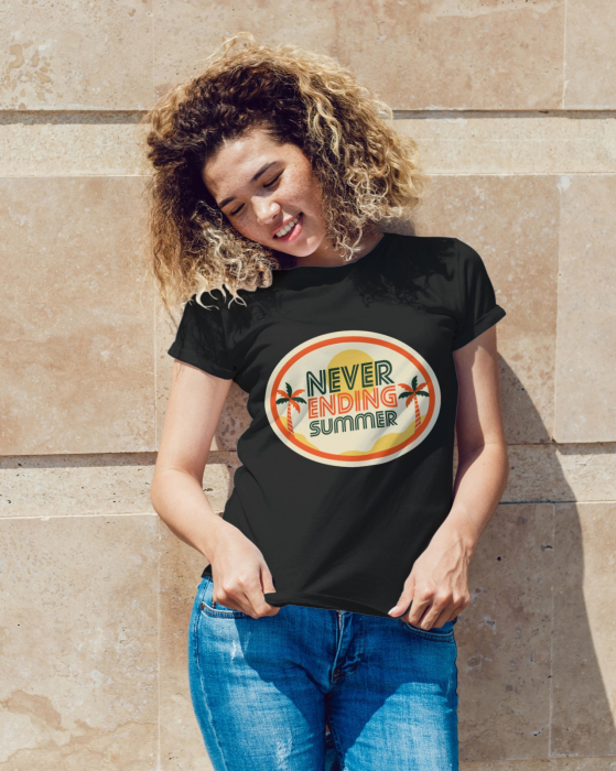 Tricou personalizat premium 100% bumbac Summer Vibes [1]