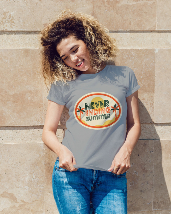 Tricou personalizat premium 100% bumbac Summer Vibes [1]