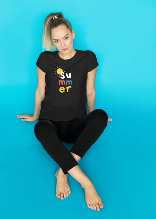 Tricou personalizat premium 100% bumbac Summer Vibes [1]