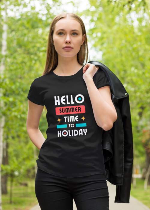 Tricou personalizat premium 100% bumbac Summer Vibes [1]