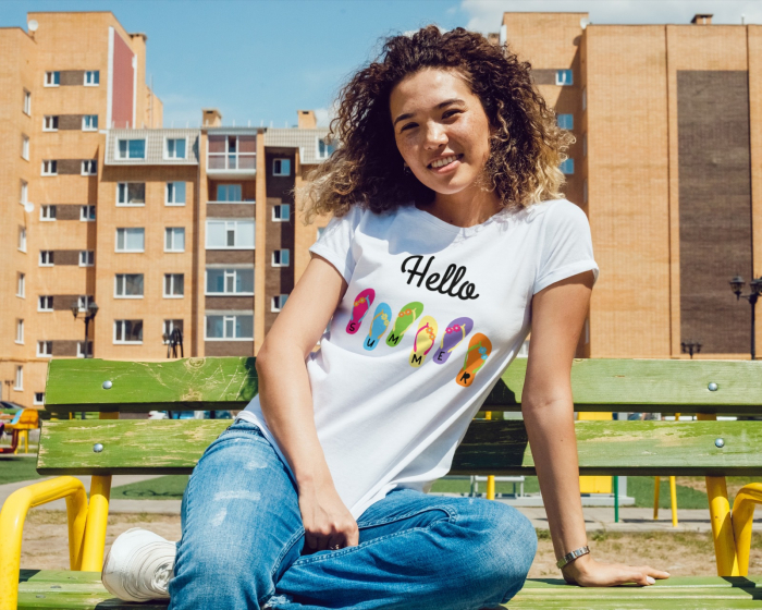 Tricou personalizat premium 100% bumbac Summer Vibes [1]
