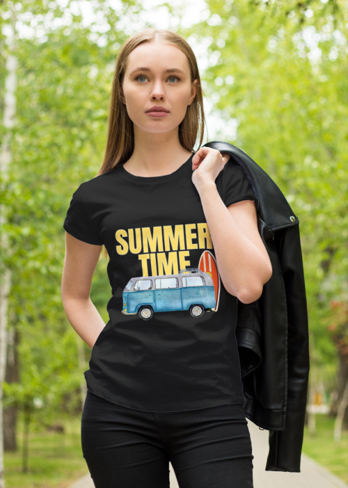 Tricou personalizat premium 100% bumbac Summer Vibes [1]