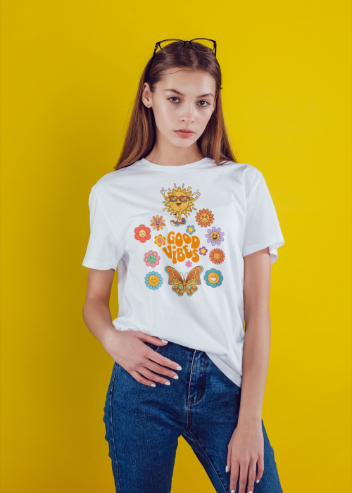 Tricou personalizat premium 100% bumbac Summer Vibes [1]