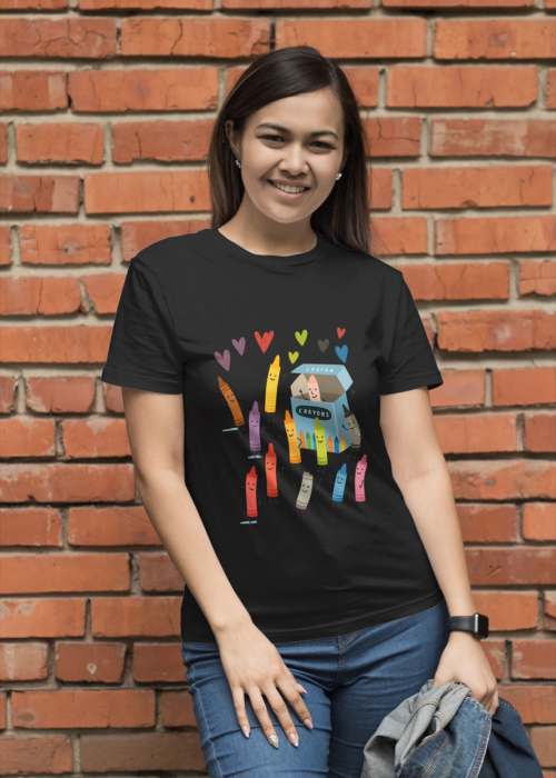 Tricou unisex 100% bumbac colectia Back to school [1]