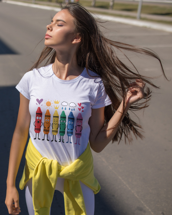 Tricou unisex 100% bumbac colectia Back to school [1]