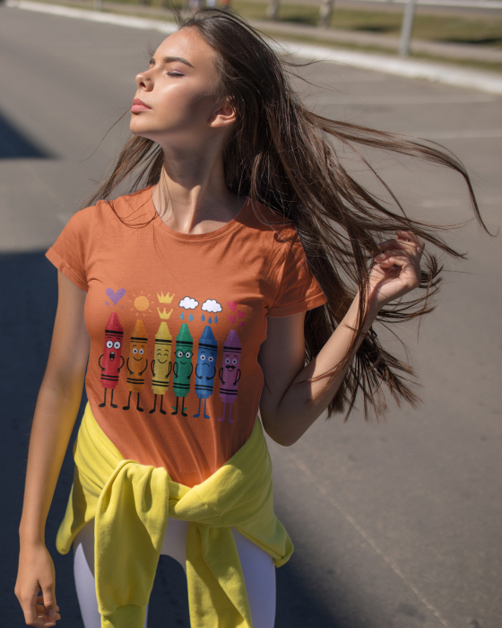 Tricou unisex 100% bumbac colectia Back to school [1]