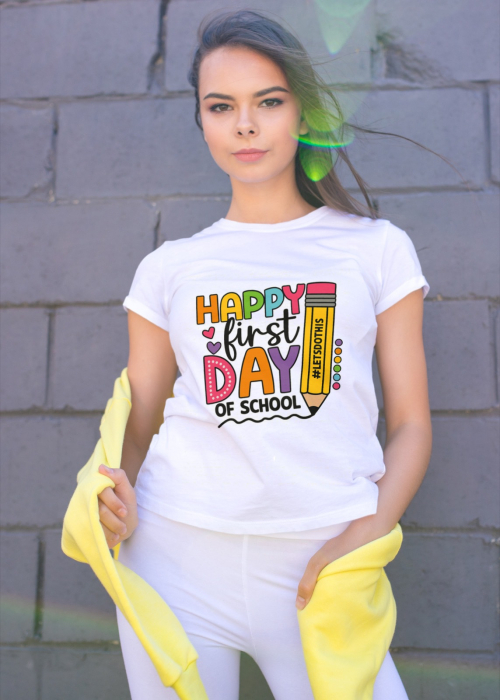 Tricou unisex 100% bumbac colectia Back to school [1]