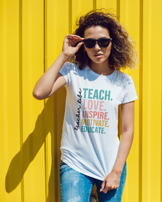 Tricou unisex 100% bumbac colectia Back to school [1]