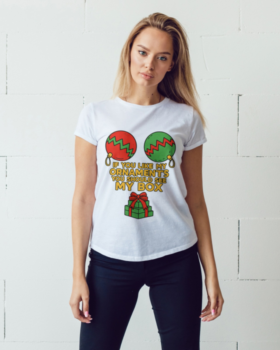 Tricou unisex 100% bumbac Colectia Christmas, sarbatori de Craciun [1]