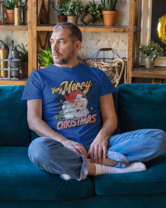 Tricou unisex 100% bumbac Colectia Christmas, sarbatori de Craciun [1]