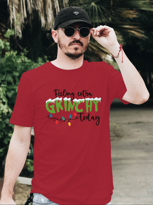 Tricou unisex 100% bumbac Colectia Christmas, sarbatori de Craciun [1]