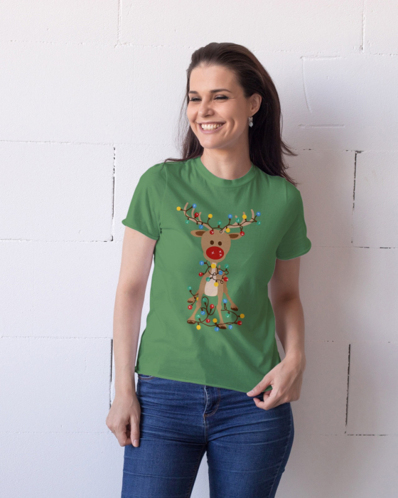 Tricou unisex 100% bumbac Colectia Christmas, sarbatori de Craciun [4]