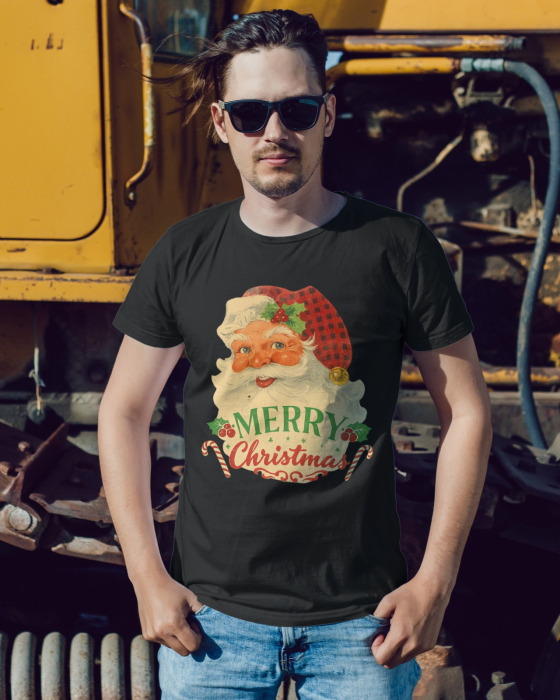 Tricou unisex 100% bumbac Colectia Christmas, sarbatori de Craciun [1]