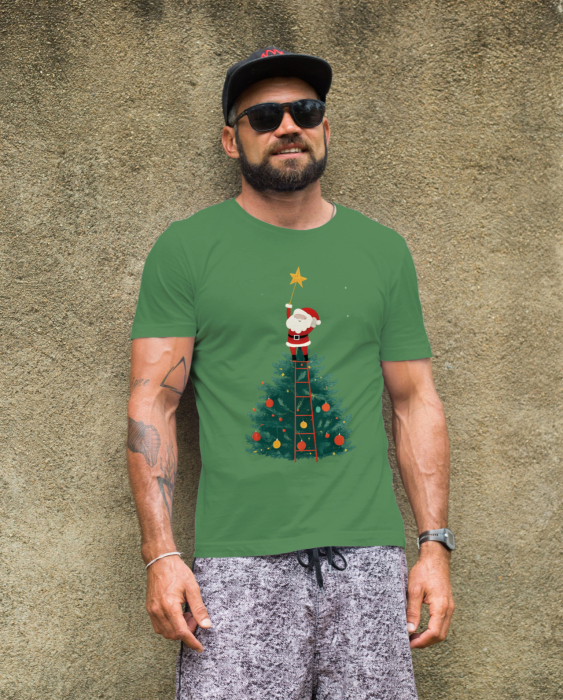 Tricou unisex 100% bumbac Colectia Christmas, sarbatori de Craciun [1]