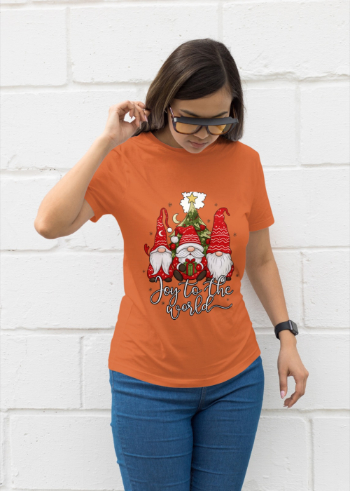 Tricou unisex 100% bumbac Colectia Christmas, sarbatori de Craciun [1]