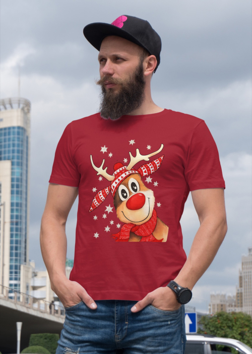 Tricou unisex 100% bumbac Colectia Christmas, sarbatori de Craciun [1]