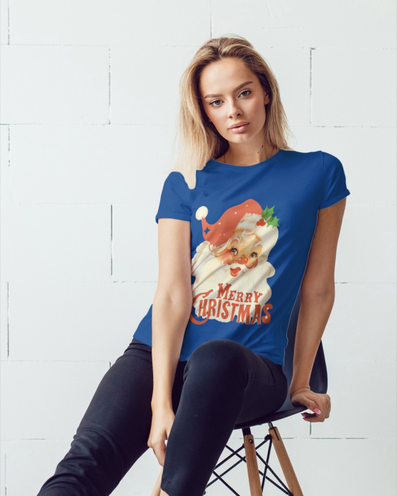 Tricou unisex 100% bumbac Colectia Christmas, sarbatori de Craciun [6]