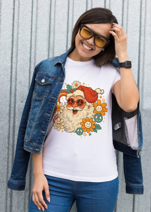 Tricou unisex 100% bumbac Colectia Christmas, sarbatori de Craciun [1]