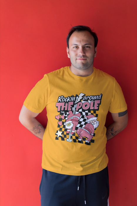 Tricou unisex 100% bumbac Colectia Christmas, sarbatori de Craciun [1]