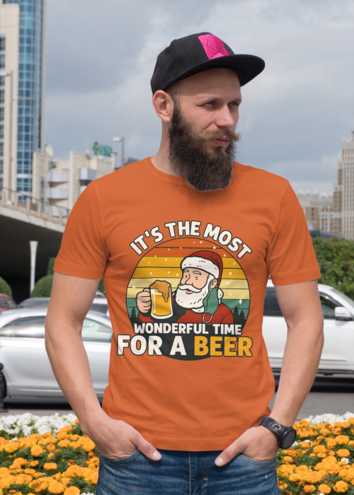 Tricou unisex 100% bumbac Colectia Christmas, sarbatori de Craciun [1]